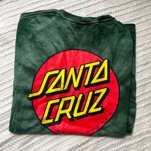 Santa Cruz T-Shirt - Green - Women - Size Small
